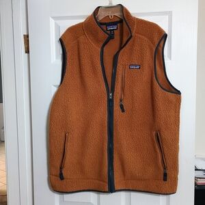 Patagonia Men's Rust Fleece Vest